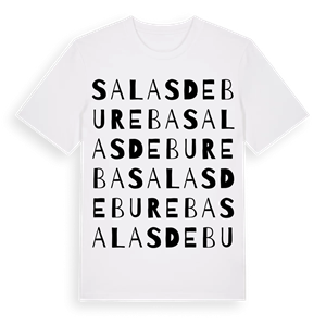 Salas de Bureba ordlek t-shirt – ekologisk bomull t-shirt från Pinshirt