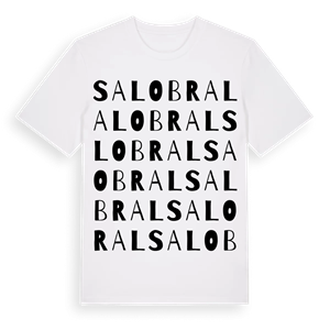 Salobral ordlek t-shirt – ekologisk bomull t-shirt från Pinshirt