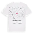 San Cebrián de Mazote karta t-shirt