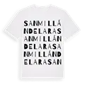 San Millán de Lara ordlek t-shirt