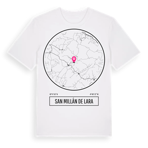 San Millán de Lara t-shirt – ekologisk bomull t-shirt från Pinshirt