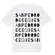 San Pedro de Ceque ordlek t-shirt