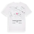 San Pedro de la Nave-Almendra karta t-shirt