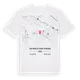 San Pedro de la Nave-Almendra karta t-shirt