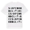 San Pedro de Latarce ordlek t-shirt