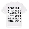 Santa Colomba de las Monjas ordlek t-shirt