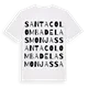 Santa Colomba de las Monjas ordlek t-shirt