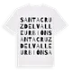 Santa Cruz del Valle Urbión ordlek t-shirt