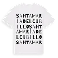 Santa María del Cubillo ordlek t-shirt