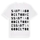 Santiago del Tormes ordlek t-shirt
