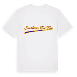 Santibáñez de Tera baseball t-shirt – ekologisk bomull t-shirt från Pinshirt