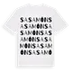Sasamón ordlek t-shirt