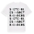 Siete Iglesias de Trabancos ordlek t-shirt