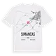 Simancas karta t-shirt