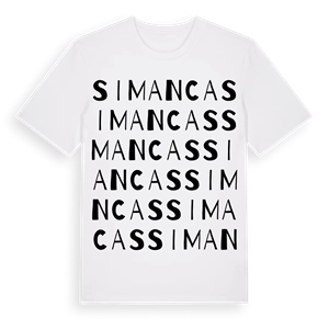 Simancas ordlek t-shirt – ekologisk bomull t-shirt från Pinshirt