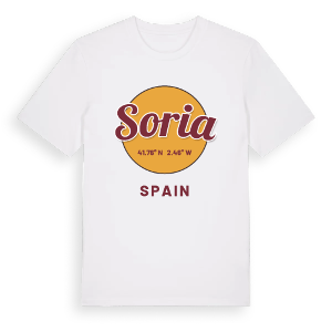 Soria cirkel t-shirt – ekologisk bomull t-shirt från Pinshirt