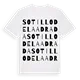 Sotillo de la Adrada ordlek t-shirt