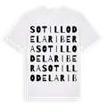 Sotillo de la Ribera ordlek t-shirt