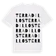 Terradillos ordlek t-shirt
