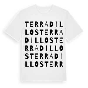 Terradillos ordlek t-shirt – ekologisk bomull t-shirt från Pinshirt