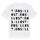 Tiñosillos ordlek t-shirt