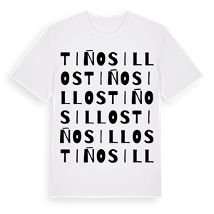 Tiñosillos ordlek t-shirt – ekologisk bomull t-shirt från Pinshirt