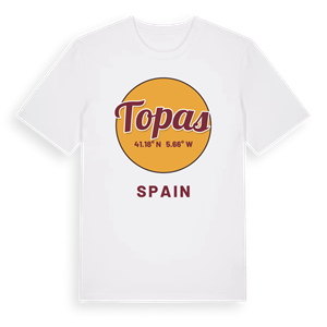 Topas cirkel t-shirt – ekologisk bomull t-shirt från Pinshirt