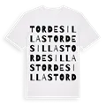 Tordesillas ordlek t-shirt