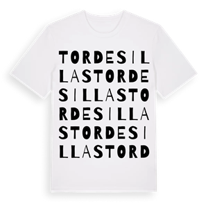 Tordesillas ordlek t-shirt – ekologisk bomull t-shirt från Pinshirt