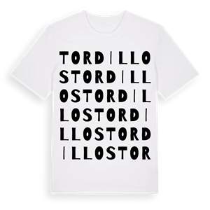 Tordillos ordlek t-shirt – ekologisk bomull t-shirt från Pinshirt