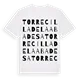 Torrecilla de la Abadesa ordlek t-shirt