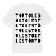 Tórtoles ordlek t-shirt