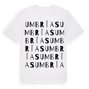 Umbrías ordlek t-shirt – ekologisk bomull t-shirt från Pinshirt
