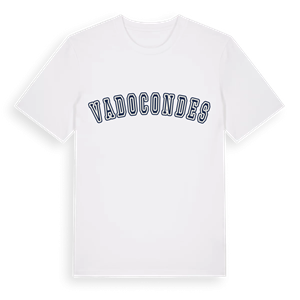 Vadocondes college t-shirt – ekologisk bomull t-shirt från Pinshirt