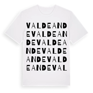 Valdeande ordlek t-shirt – ekologisk bomull t-shirt från Pinshirt