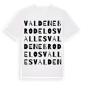 Valdenebro de los Valles ordlek t-shirt