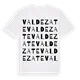 Valdezate ordlek t-shirt
