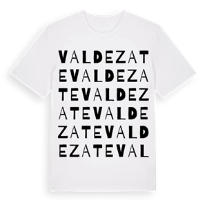 Valdezate ordlek t-shirt – ekologisk bomull t-shirt från Pinshirt