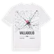 Valladolid karta t-shirt