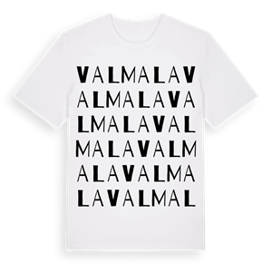 Valmala ordlek t-shirt – ekologisk bomull t-shirt från Pinshirt