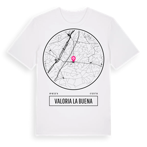 Valoria la Buena t-shirt – ekologisk bomull t-shirt från Pinshirt