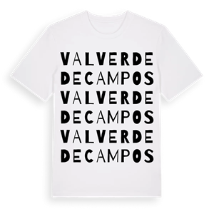 Valverde de Campos ordlek t-shirt – ekologisk bomull t-shirt från Pinshirt