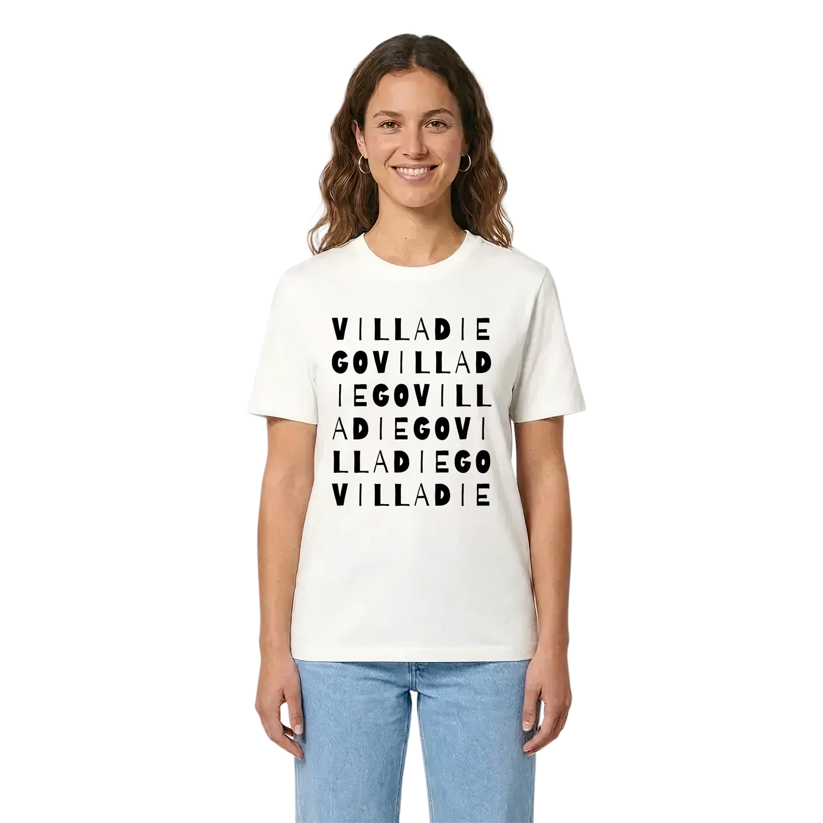 Villadiego ordlek t-shirt – White, i miljö