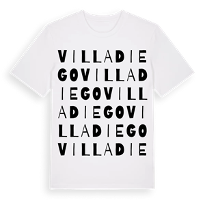 Villadiego ordlek t-shirt – ekologisk bomull t-shirt från Pinshirt