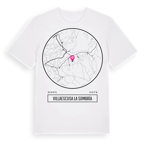 Villaescusa la Sombría t-shirt – ekologisk bomull t-shirt från Pinshirt
