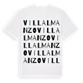 Villalmanzo ordlek t-shirt