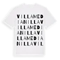 Villamedianilla ordlek t-shirt
