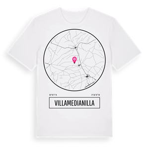 Villamedianilla t-shirt – ekologisk bomull t-shirt från Pinshirt