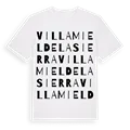Villamiel de la Sierra ordlek t-shirt