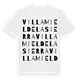 Villamiel de la Sierra ordlek t-shirt